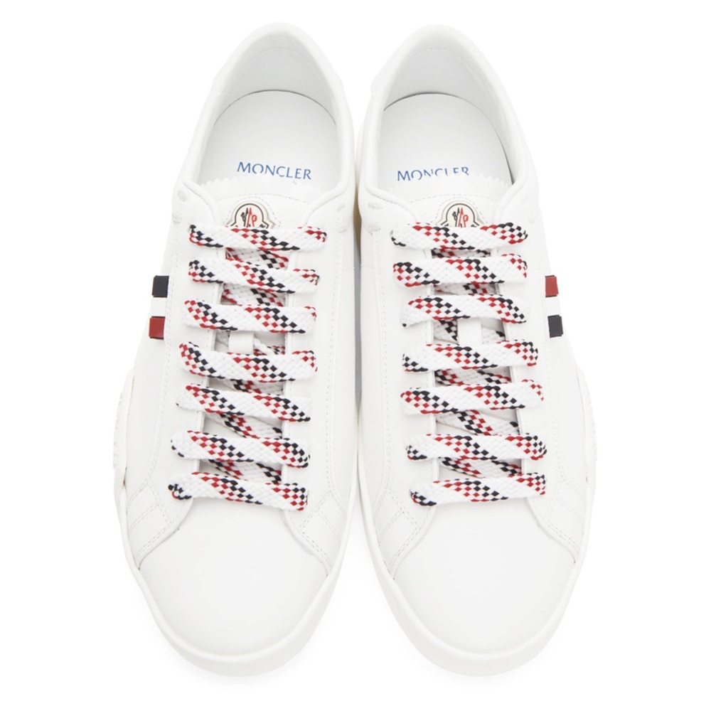 New Rare Moncler white Promyx sneakers 40 made in Italy.  Sold out everywhere